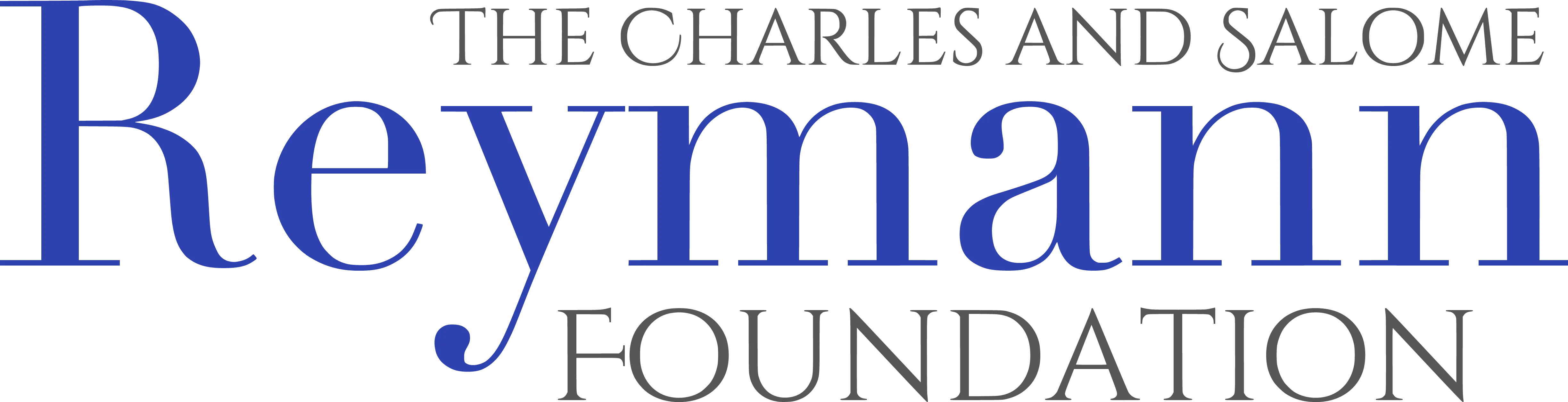 The Charles and Salome Reymann Foundation logo.
