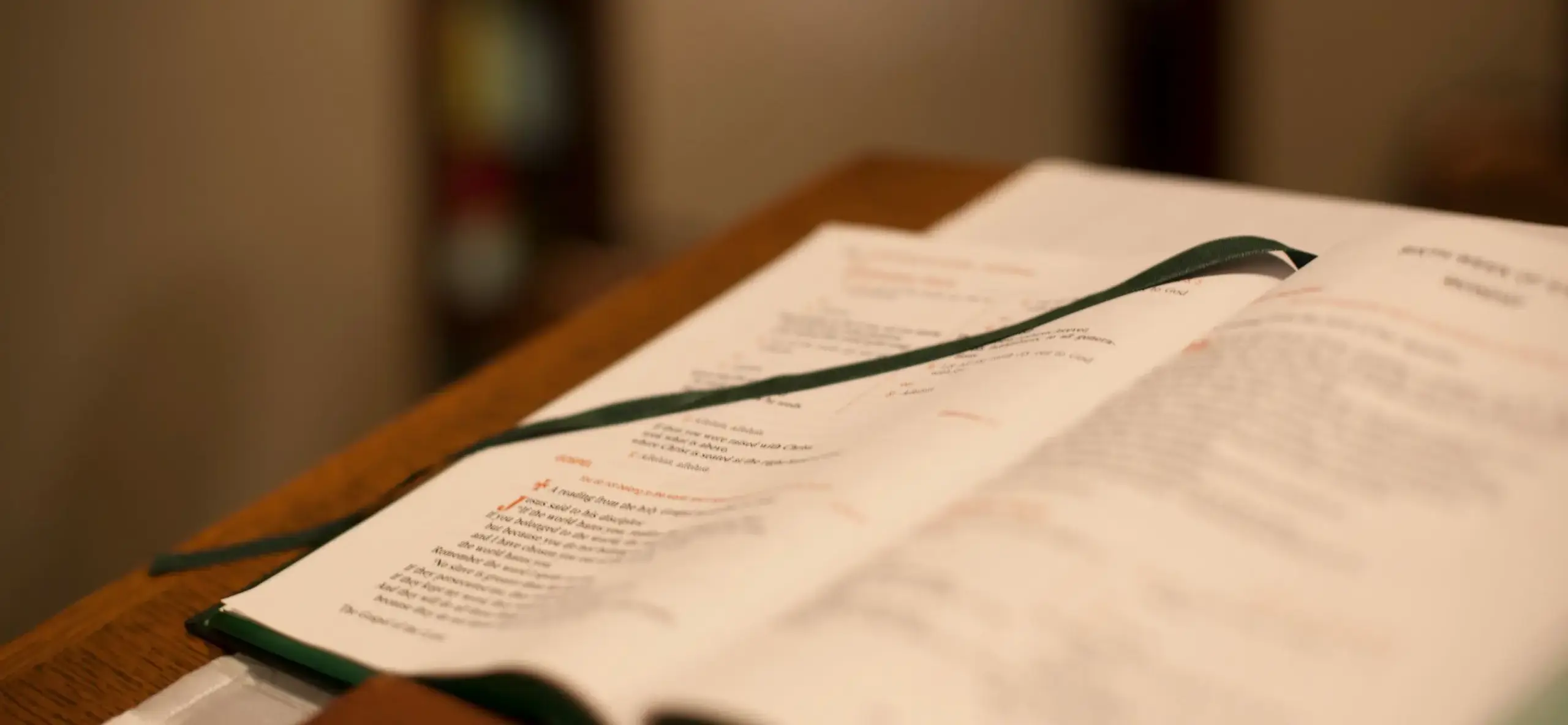 Photo of bible page