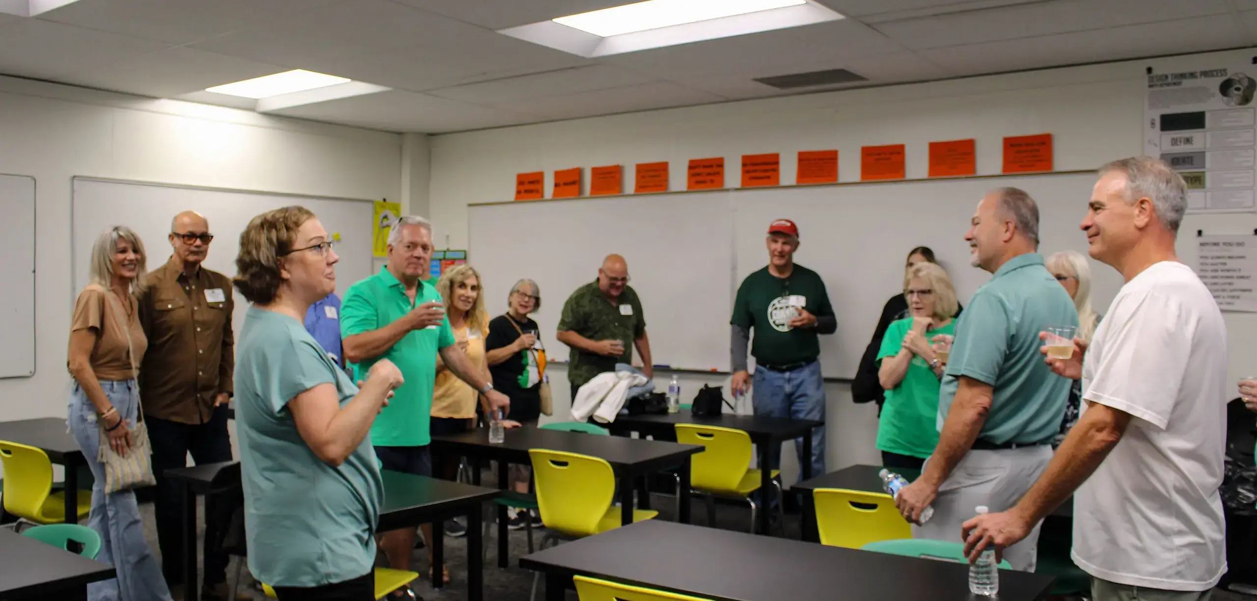 STVM Maple Street Madness participants preparing for the event.