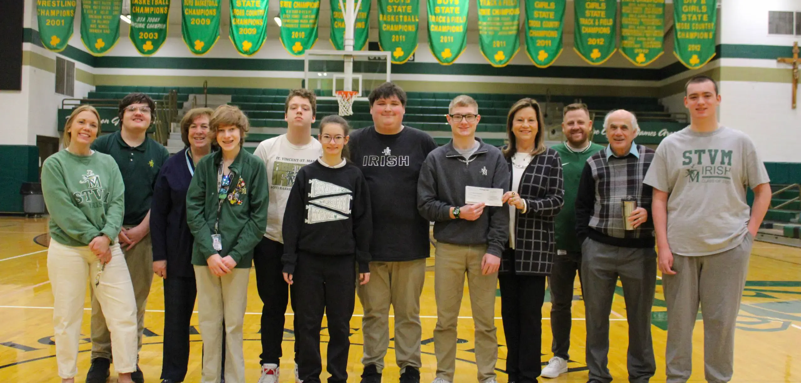 St. Vincent-St. Mary High School CareerReady Program participants.